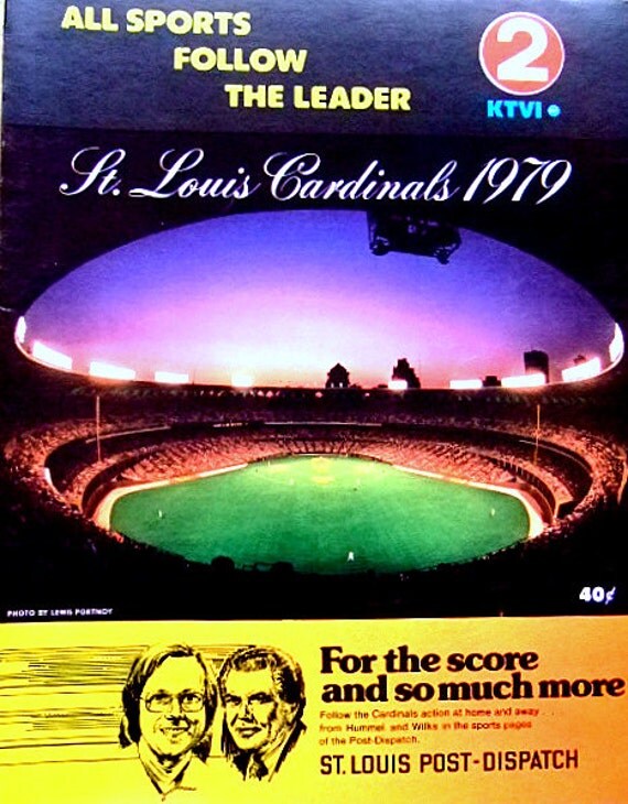 Vintage 1979 St. Louis Cardinals Scorecard Cards vs Expos