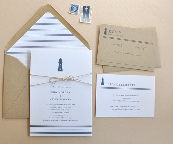 Yacht Wedding Invitations 7