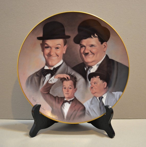 laurel and hardy collectors plates