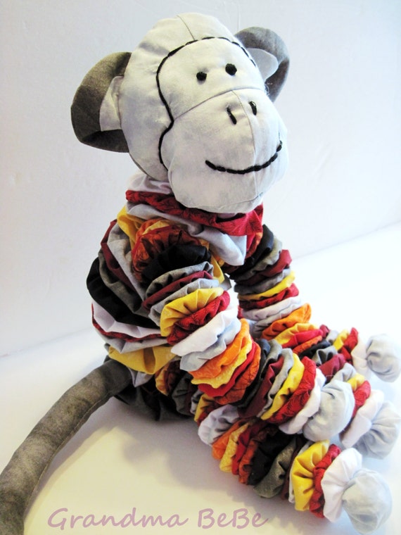 Yoyo Monkey Stuffed Toy Ready to Ship