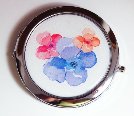 Floral Compact Mirror m