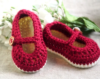 Crochet Baby Booties Baby Shoes Baby Girl Booties by 