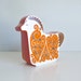 Mid Century Modern Money Box - Red Horse - Carltonware UK - Children, Baby, Nursery, Mad Men, 1960's home decor, Retro, Eames Era