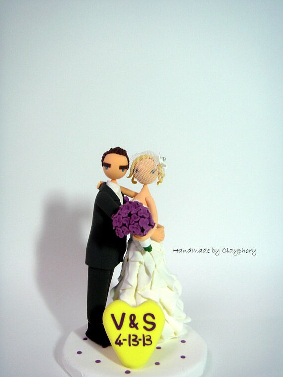 Items similar to Customized Lovely wedding cake topper on Etsy