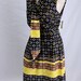 Vintage Dress-Sears Dress-Secretary Dress-1970's Dress- Polka Dot Dress-Pussy Bow Dress-Deadstock M