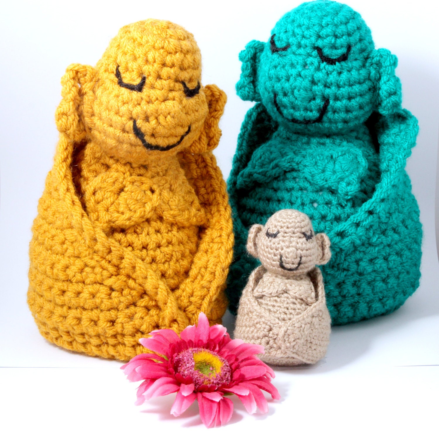 Buddha Crochet Pattern Amigurumi INSTANT DOWNLOAD