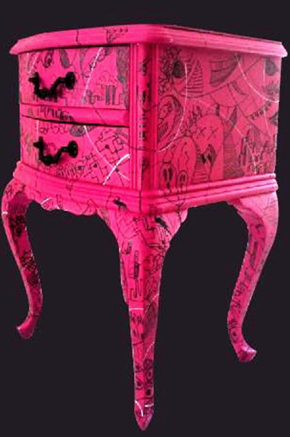 Items similar to Modern Pop Art Furniture on Etsy