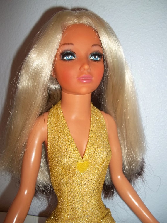 Vintage 1970s Ideal 19 Tiffany Taylor Doll W Color