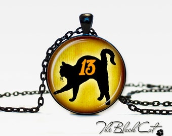 Black cat Pendant Black cat necklace Black cat jewelry
