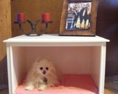 Items similar to End Table & Dog Bed on Etsy