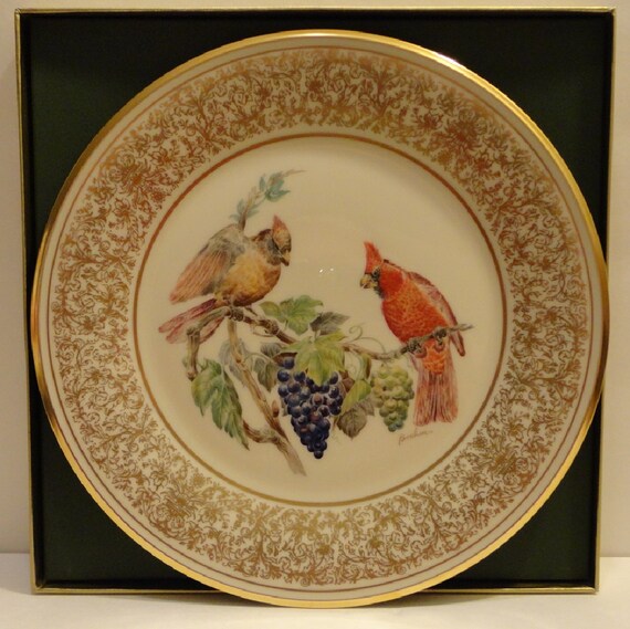 Lenox Cardinal Collector Plate FREE Domestic Shipping