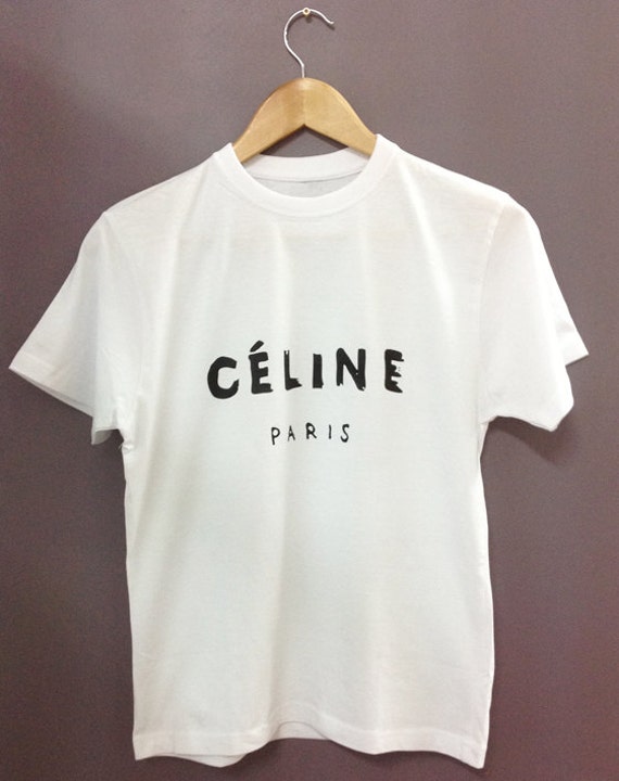 Céline Paris tshirt tee tshirt women tshirt