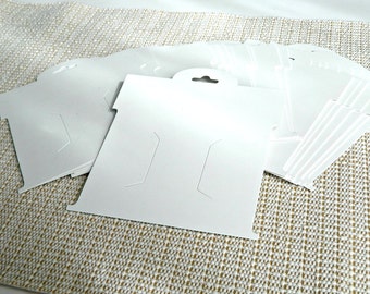 Large Hair bow Display cards, Clip display precut with slits hanging cards bow making supplies pack of 25 count For larger hair bows or sets
