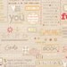 Half Yard Noteworthy Bucket List in Cloudy Grey, Sweetwater, Moda Fabrics, 100% Cotton Fabric