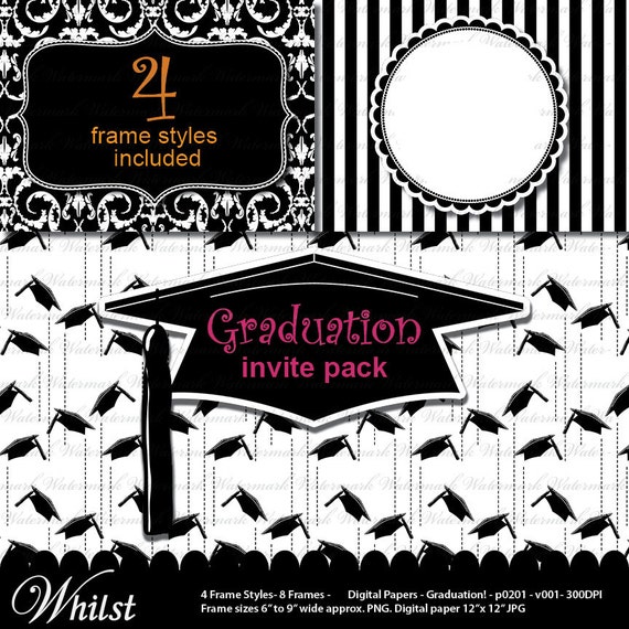 clipart for graduation invitations - photo #16
