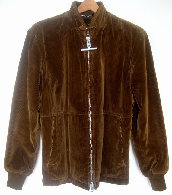Men's Vintage Mighty Mac Corduroy Winter Jacket Size