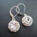 Clear Swarovski Crystal Drop Earings/ Bridal Jewelry/ Bridesmaid Earings/ Bling Earings