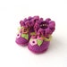 Baby Girl boots, baby booties, baby shoes,baby boots, size 3 - 6 month, 0-3 month, 6-9 month, purple pink