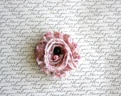 Pink Vintage Flowered Shabby Chiffon, toddlers hair clip , girls hair clip, teens & adults hair clip or newborn headband Pink Vintage Flowered Shabby Chiffon, toddlers hair clip , girls hair clip, teens & adults hair clip or newborn headband