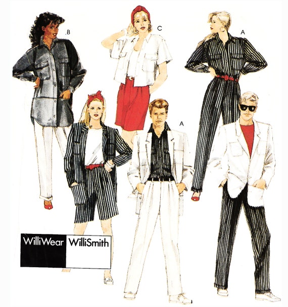 1987 Designer Willi Smith Ensemble WilliWear by deliciouspatterns