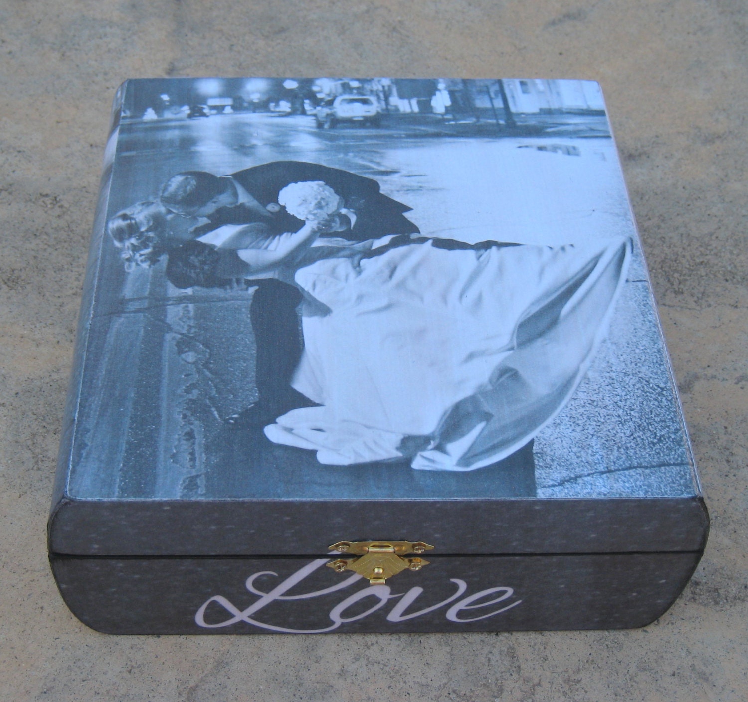 Personalized Wedding Photo Keepsake Box Custom Wedding