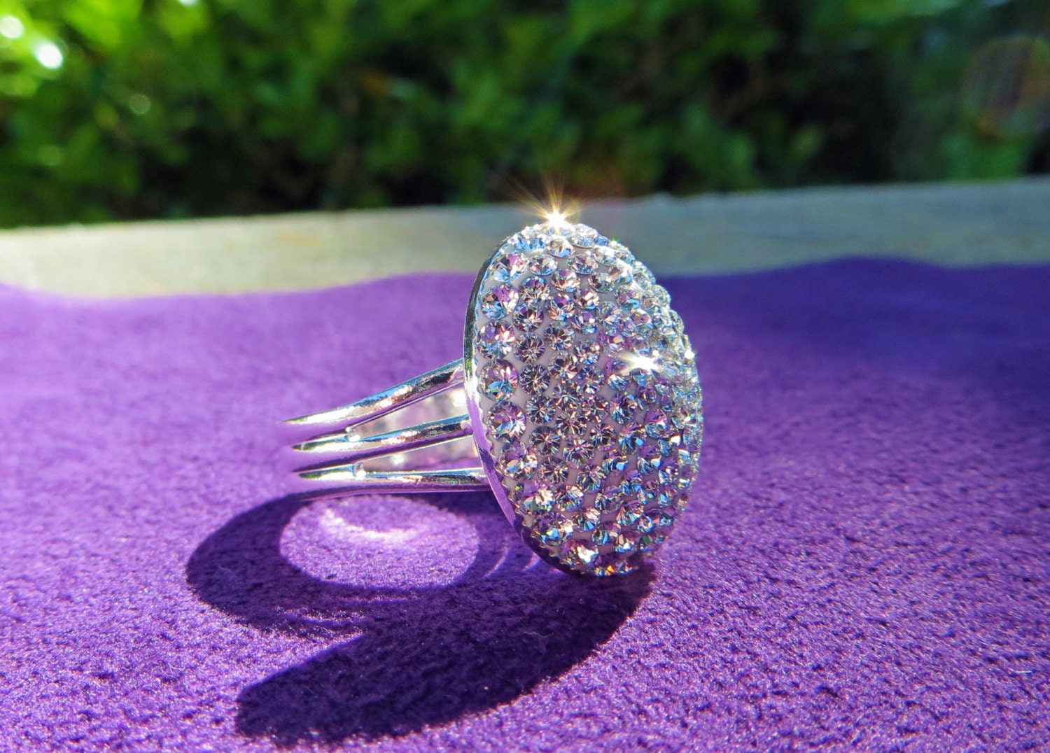 Crystal Clear Swarovski Crystal Ring Crystal Bella Ring