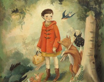 Out of the Woods, or How We Quit the Forest / Print 8x10