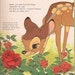 VINTAGE KIDS BOOK Bambi's Fragrant Forest A Golden Fragrance Book Scratch and Sniff