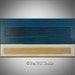 LARGE Abstract EXPRESSIONIST Blue Green Painting ORIGINAL Contemporary Art, Ready to Hang - Sky 48x24 by BenWill