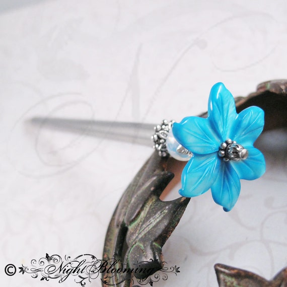 Athelas Kingsfoil Flower Hair Stick