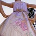 Miss Piggy Sundress Burlesque Vegas Showgirl with Kermit Upcycled Dress M L XL 1X Adult Geek Sundress