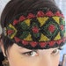 RESERVED - 1920s Gatsby Headband, Headpiece , Bandeau, Vibrant Colors, Glass Beads