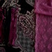 Fabric and notions Paisley Black & Cyclame for 1 BRA and BRIEF by Merckwaerdigh