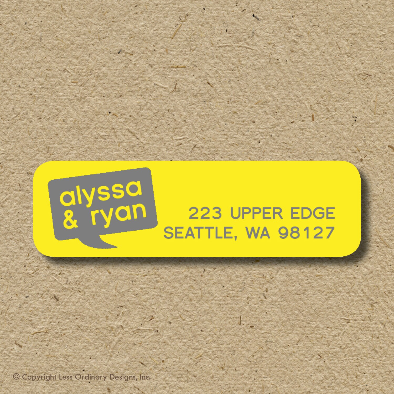 Return address labels selfadhesive return address stickers