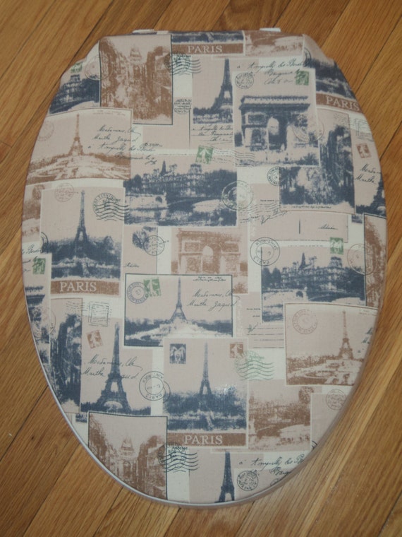 Paris Eiffel Tower Toilet Seat Cover