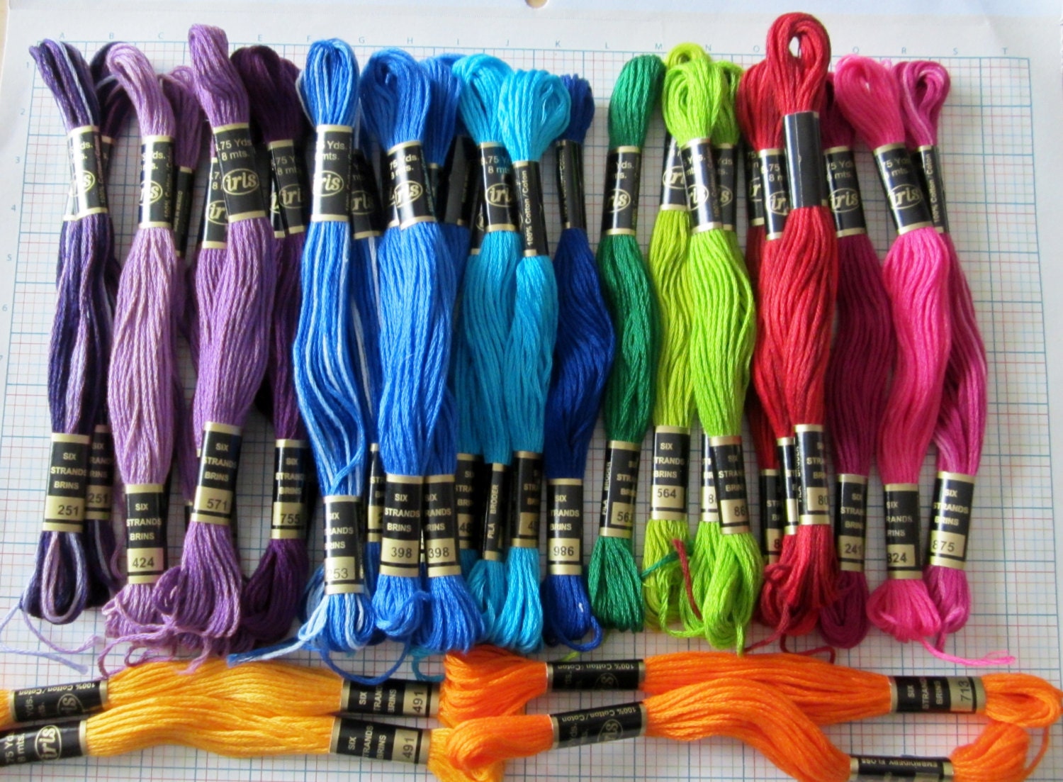 iris-brand-embroidery-thread-floss-pick-your-own-12-colour