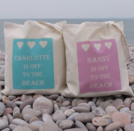 Personalised Beach Bag
