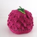 Crochet Doll Hat - Delicious dragon fruit - Fits 18 inch doll or American Girl Doll