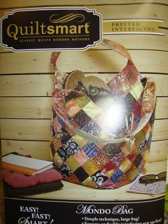 Quiltsmart Mondo Bag pattern