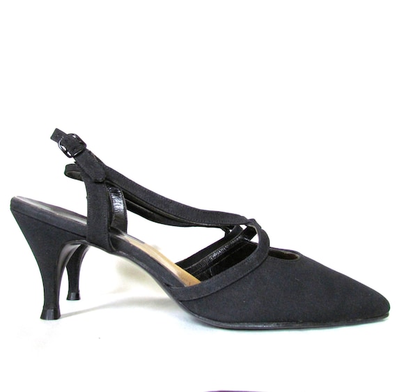 vintage 60's shoes  kitten heels  7.5 by GazeboTree on Etsy