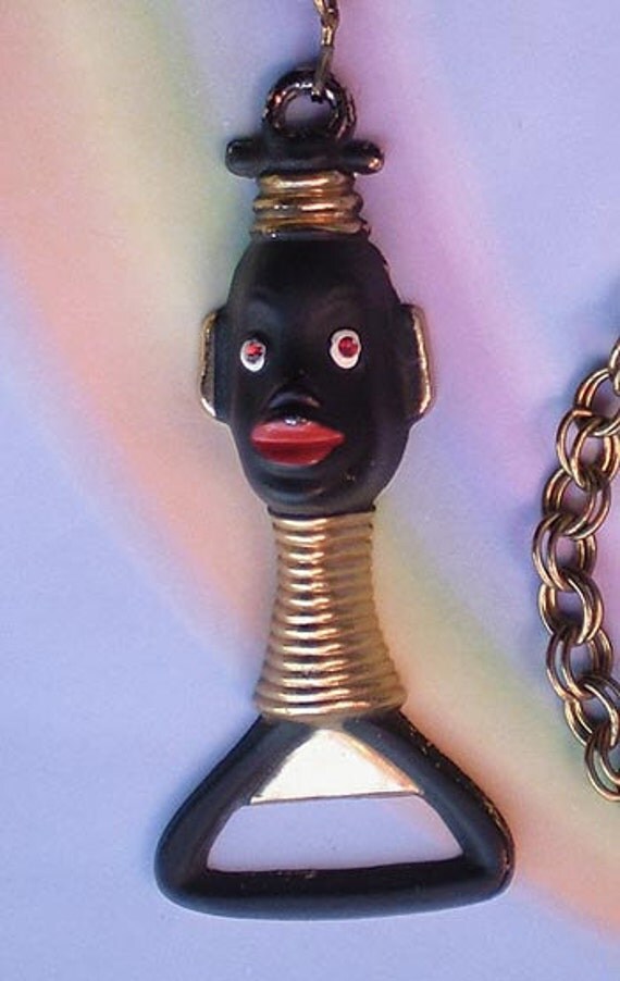 Vintage 60s Chief Bartender Bottle Opener Kitschy Barware