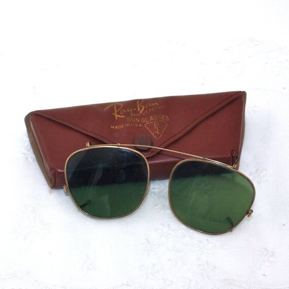 Vintage Ray-Ban Clip On Sunglasses for Men