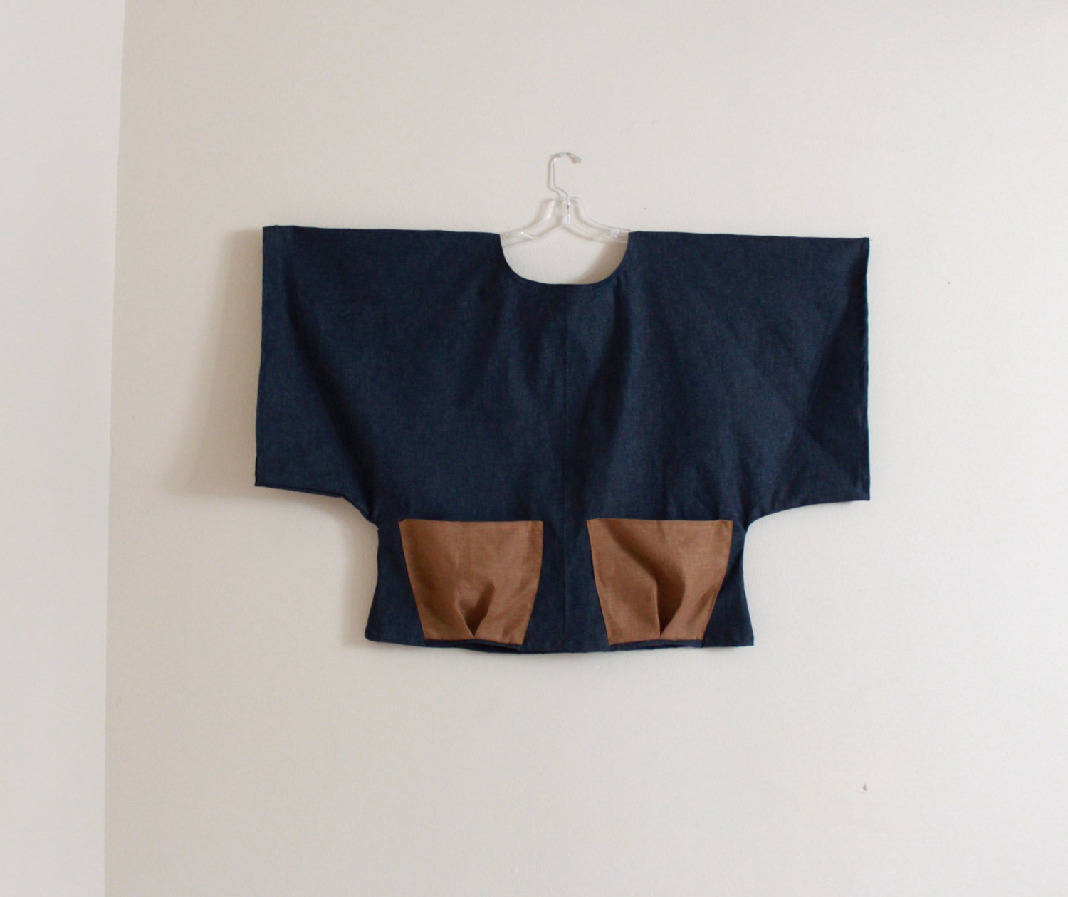 stretchy denim shirt