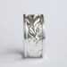Silver Olive Leaf and Berries Ring In Your Size