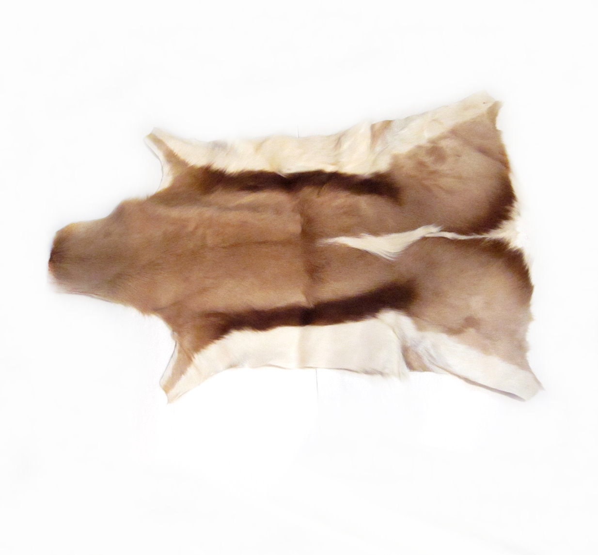 Fur Deer Hide Pelt Rug / Wall Hanging