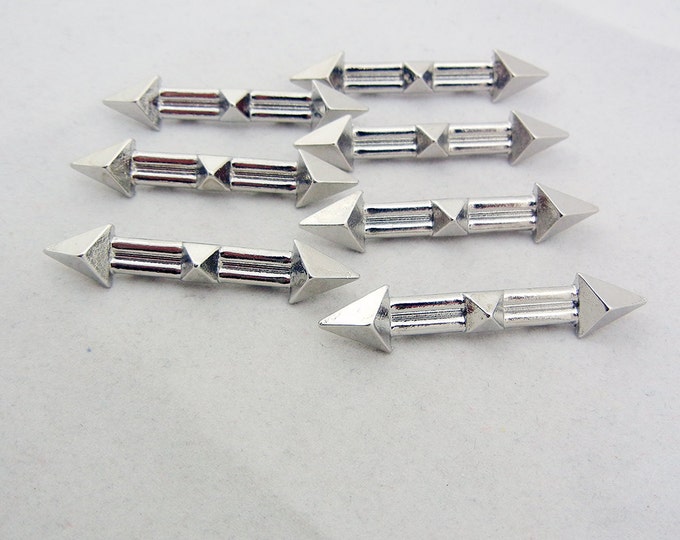 Set of 7 Arrow Slide Charms