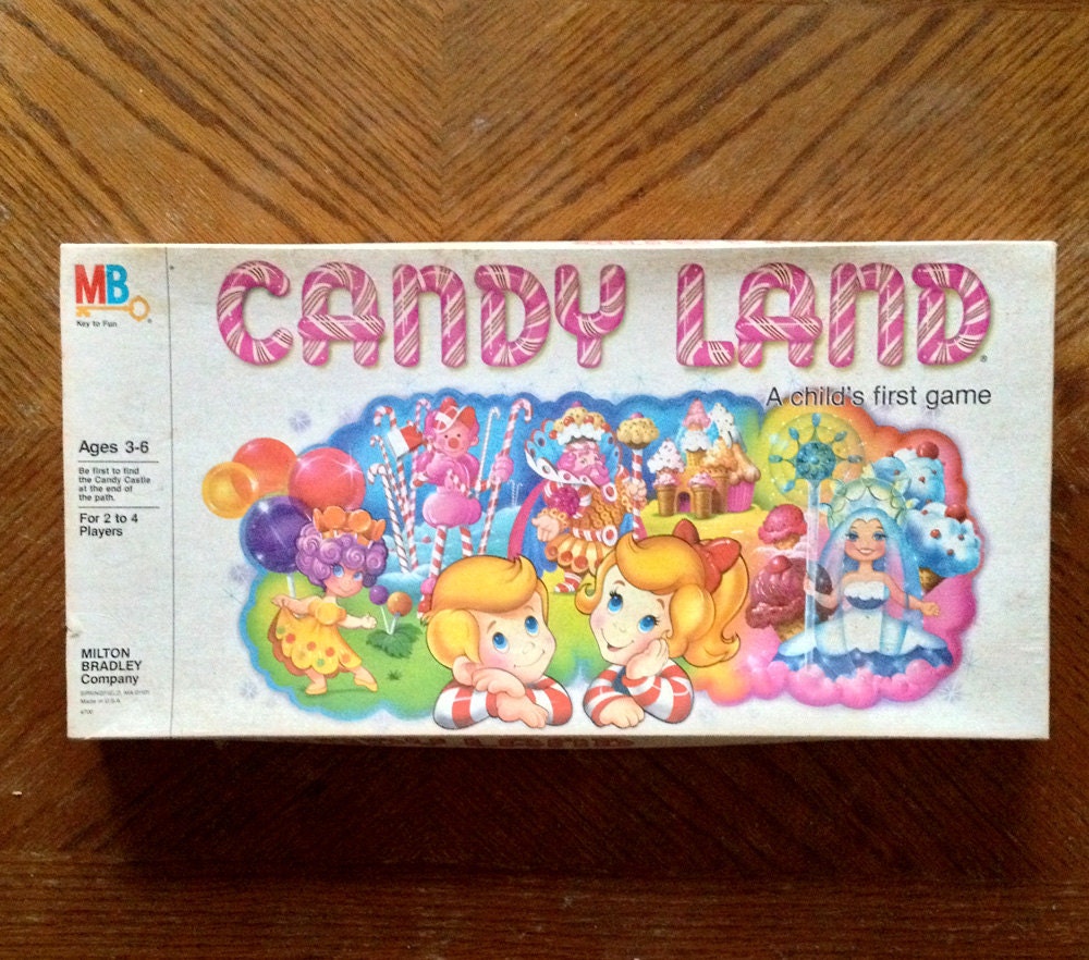 candy land board game homemade
