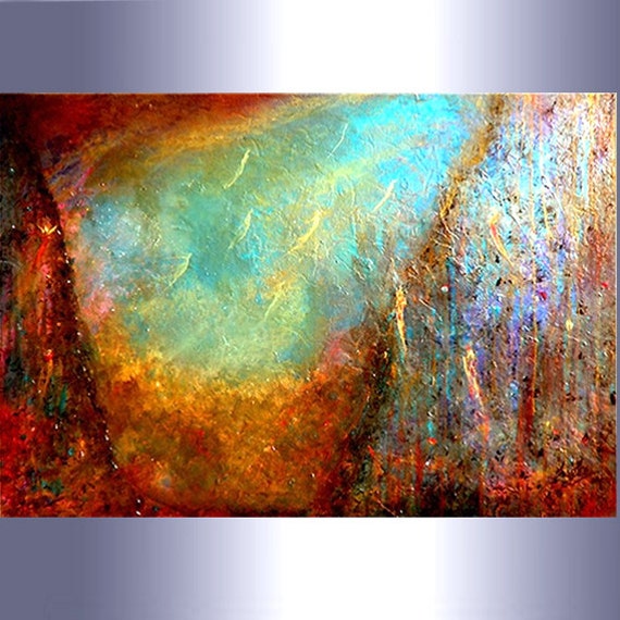 Odyssey limited edition giclee canvas print texture by leearte