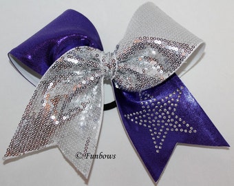 Hollywood Superstar Glitz Cheerleading Hairbow by Funbows