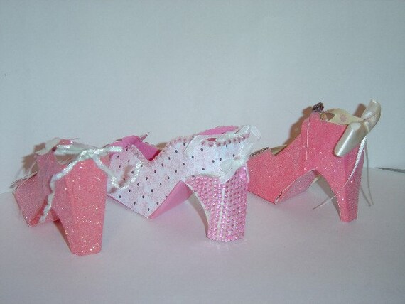 vmldesignstudio High Heel Shoe Keepsake Favor Gift Box